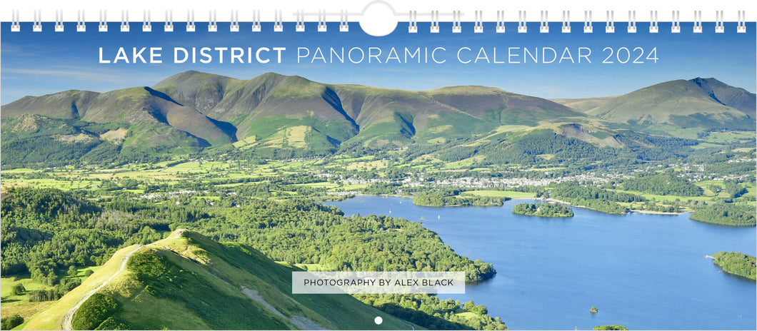 Lake District Panoramic Calendar 2024 - cover