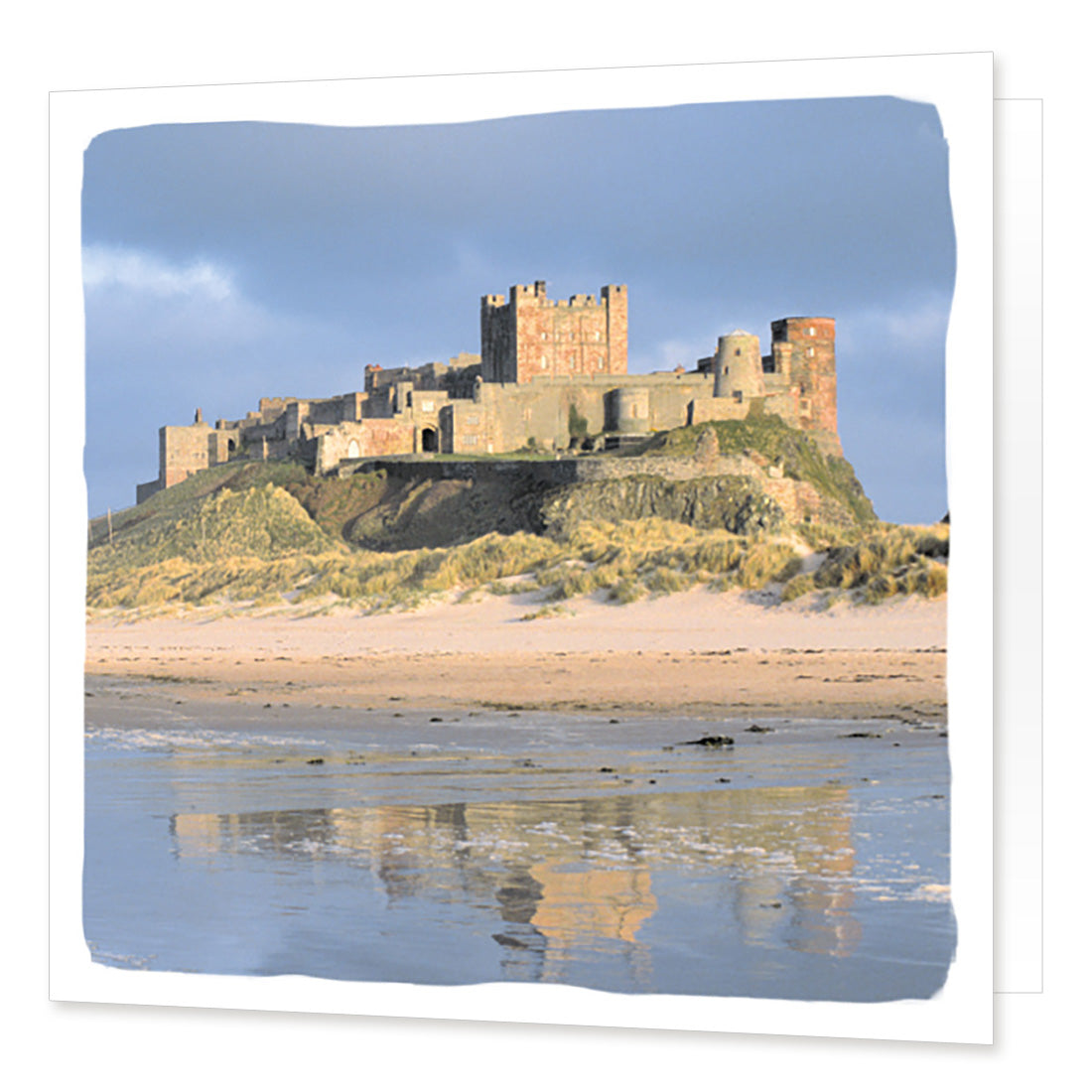 Bamburgh Castle Greetings Card | Great Stuff from Cardtoons
