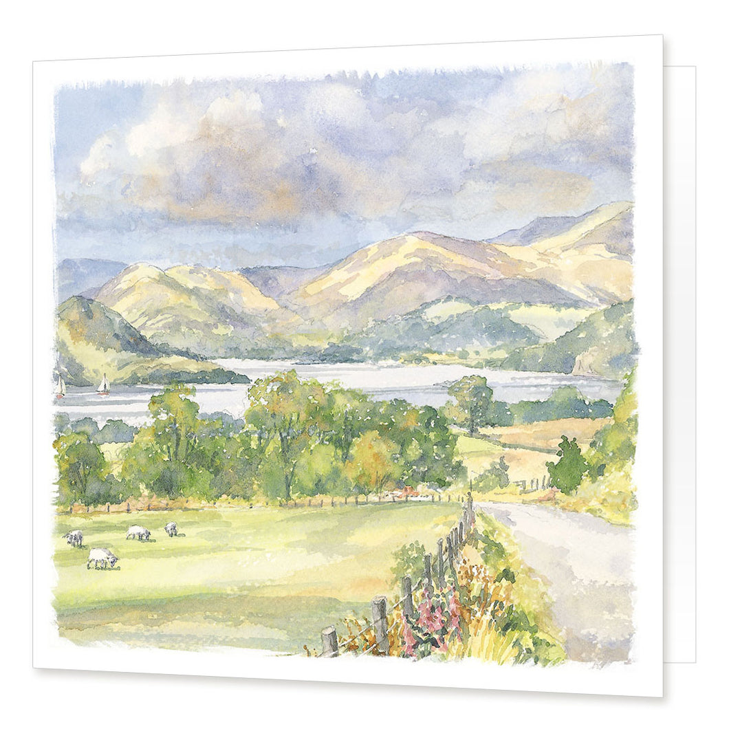 Ullswater greetings card | Great Stuff from Cardtoons
