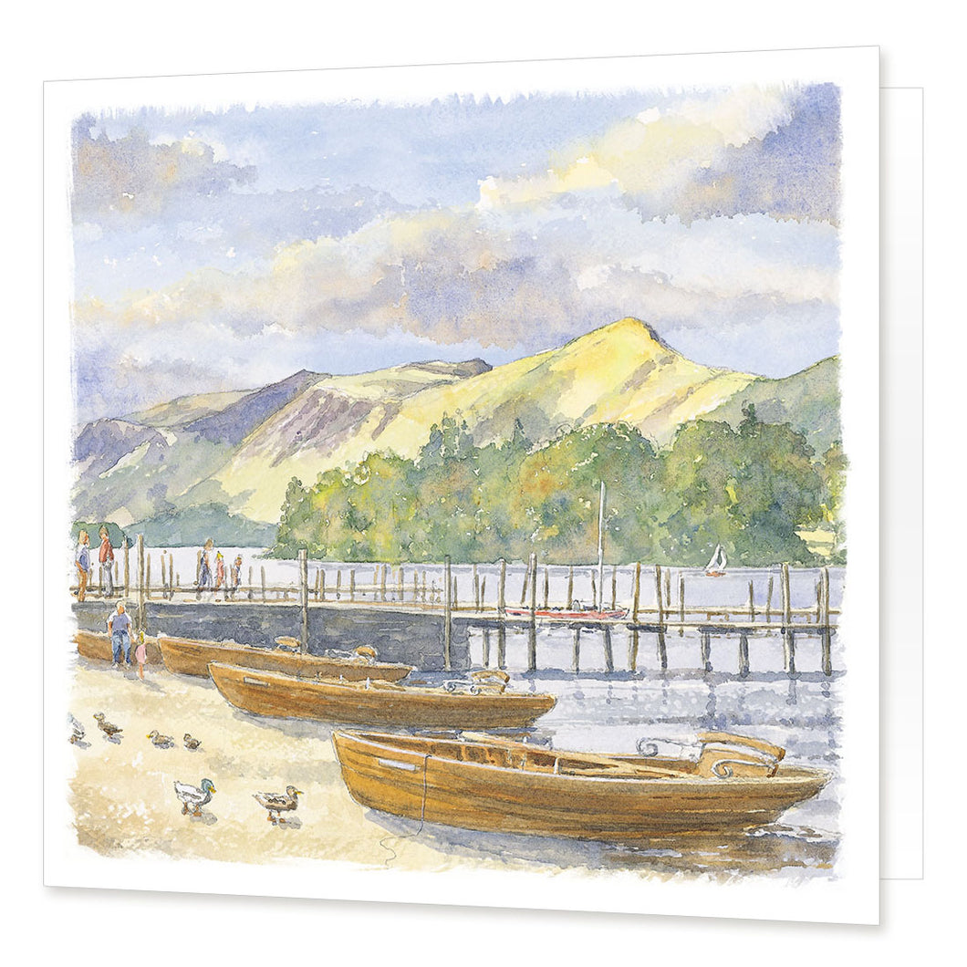 Derwent Water greetings card | Great Stuff from Cardtoons
