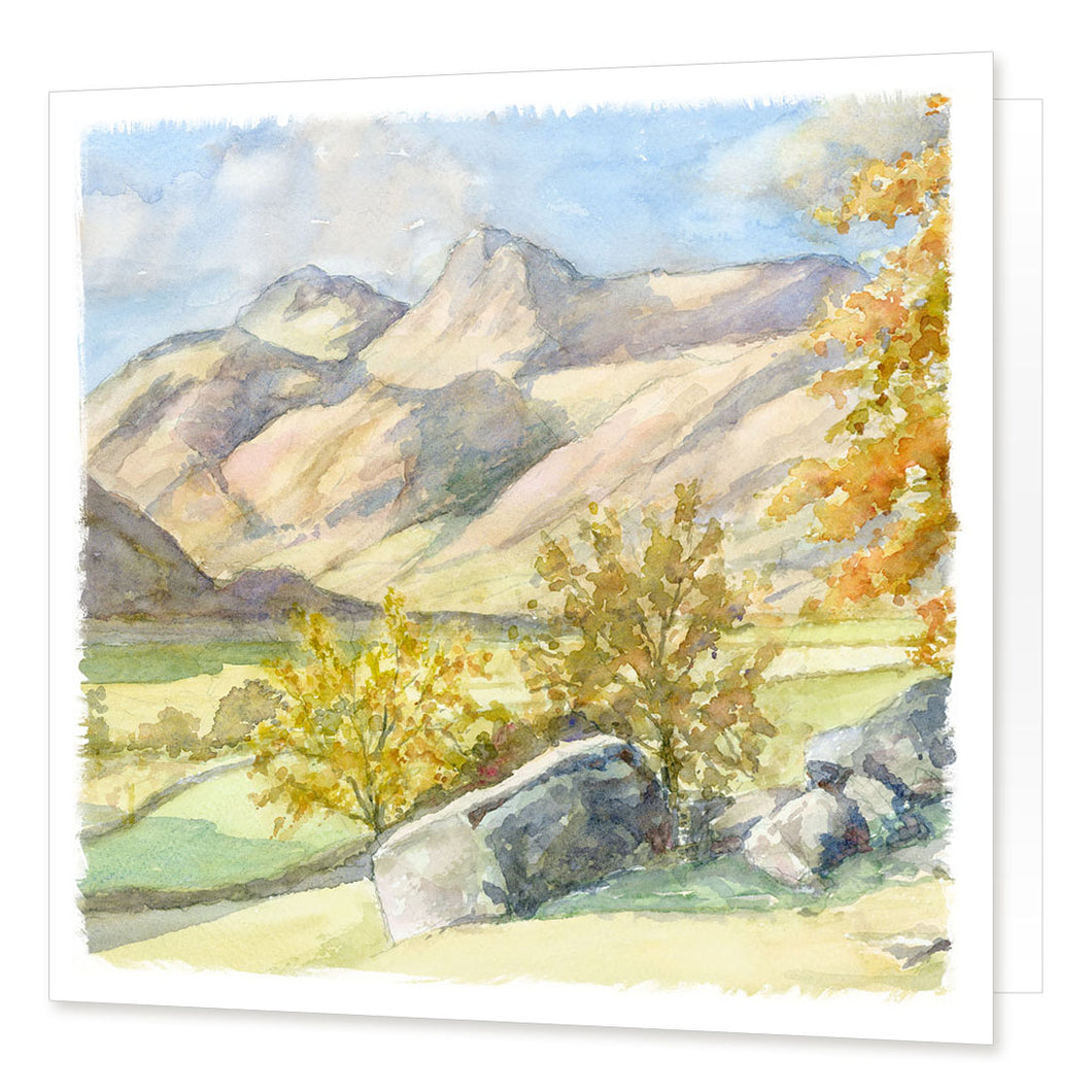 Langdale Pikes greetings card | Great Stuff from Cardtoons