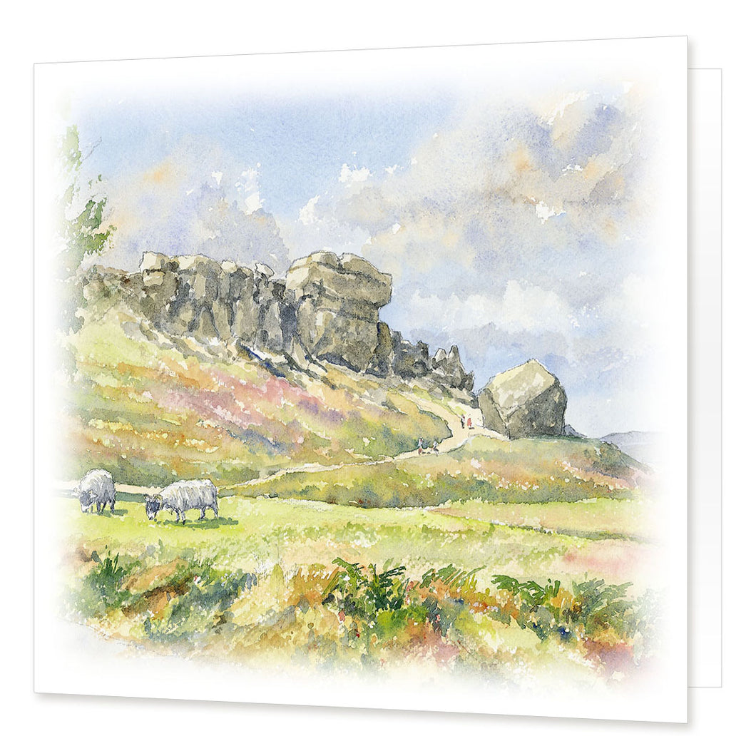 Ilkley Moor greetings card | Great Stuff from Cardtoons