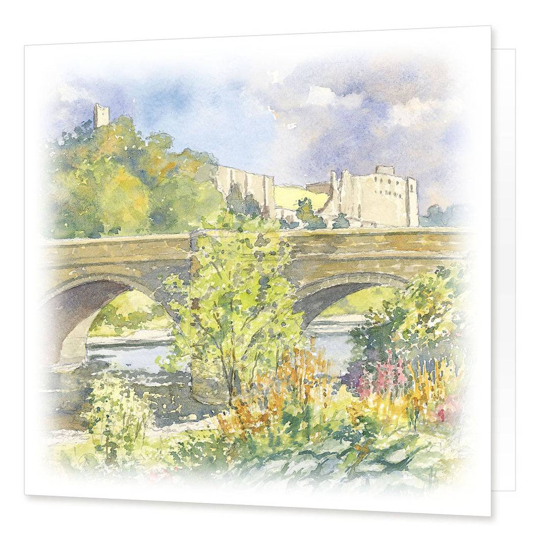 Richmond Castle greetings card | Great Stuff from Cardtoons