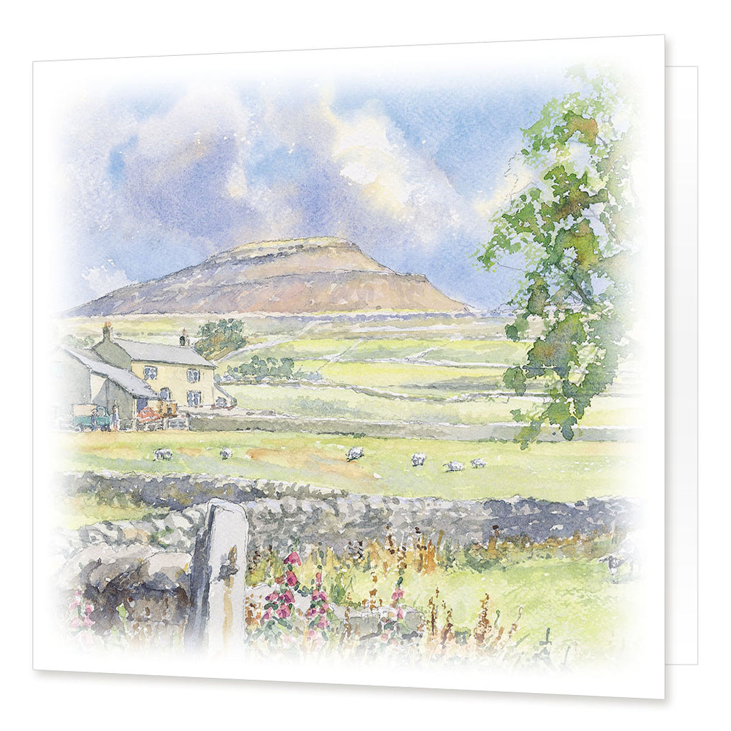 Pen-y-ghent greetings card | Great Stuff from Cardtoons