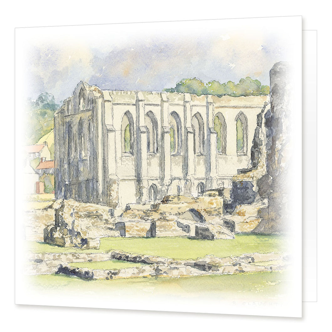Rievaulx Abbey greetings card | Great Stuff from Cardtoons