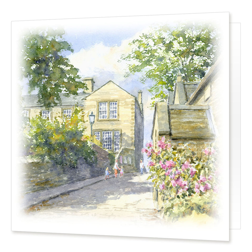 Bronte Parsonage, Haworth greetings card | Great Stuff from Cardtoons
