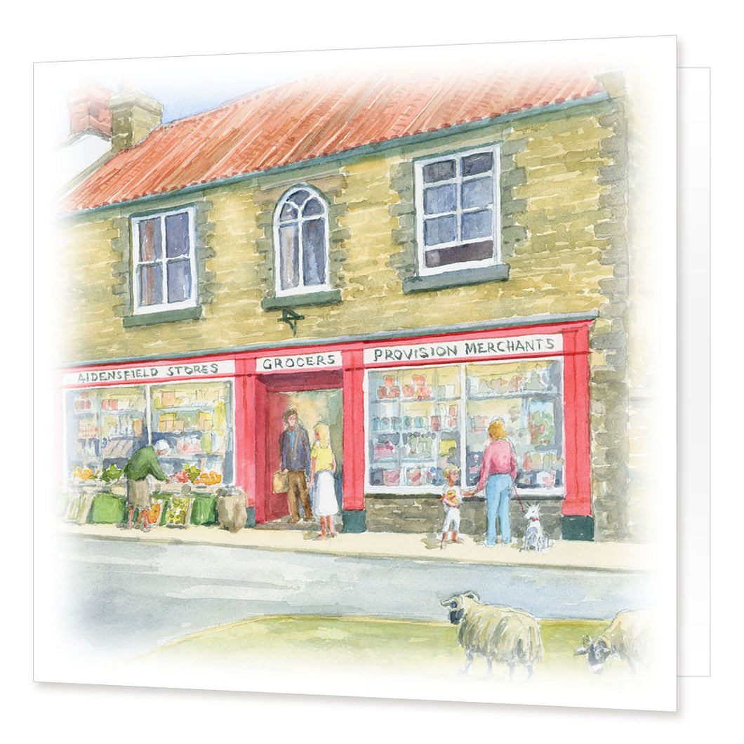 Aidensfield Stores Greetings Card | Great Stuff from Cardtoons