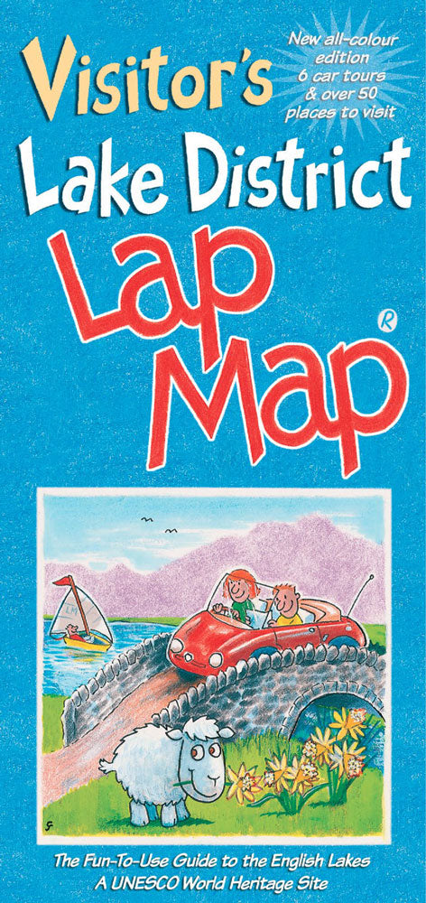 Lake District Visitor's Lap Map cover