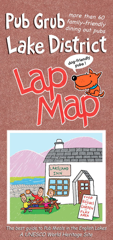 Lake District Pub Grub Lap Map cover