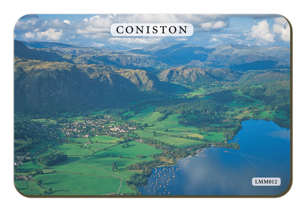 Coniston fridge magnet by Cardtoons Publications