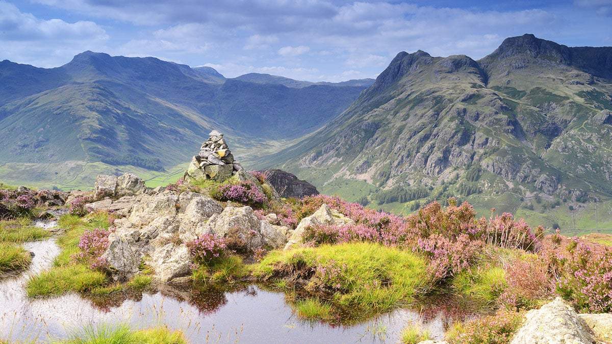 The head of Great Langdale from Lingmoor Fell © Alex Black