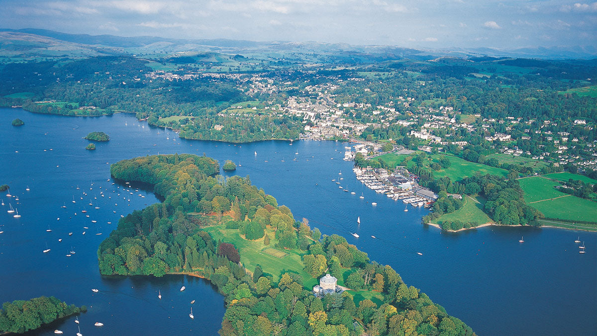Windermere from the air © David Lyons