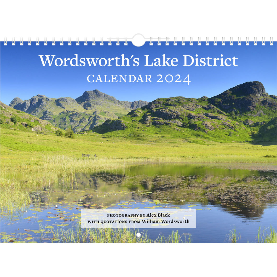 Wordsworth's Lake District Calendar 2024 - cover