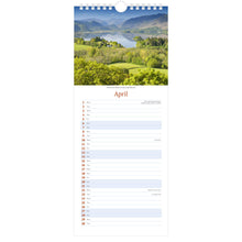 Load image into Gallery viewer, Lake District Images Slimline Calendar 2024 - April
