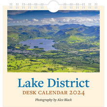 Load image into Gallery viewer, Lake District Desk Calendar 2024 - cover
