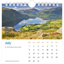 Load image into Gallery viewer, Lake District Desk Calendar 2024 - July
