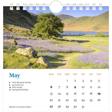 Load image into Gallery viewer, Lake District Desk Calendar 2024 - May
