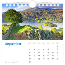 Load image into Gallery viewer, Lake District Desk Calendar 2024 - September
