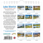 2026 Lake District Desk Calendar – Back Cover