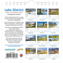 Load image into Gallery viewer, 2026 Lake District Desk Calendar – Back Cover

