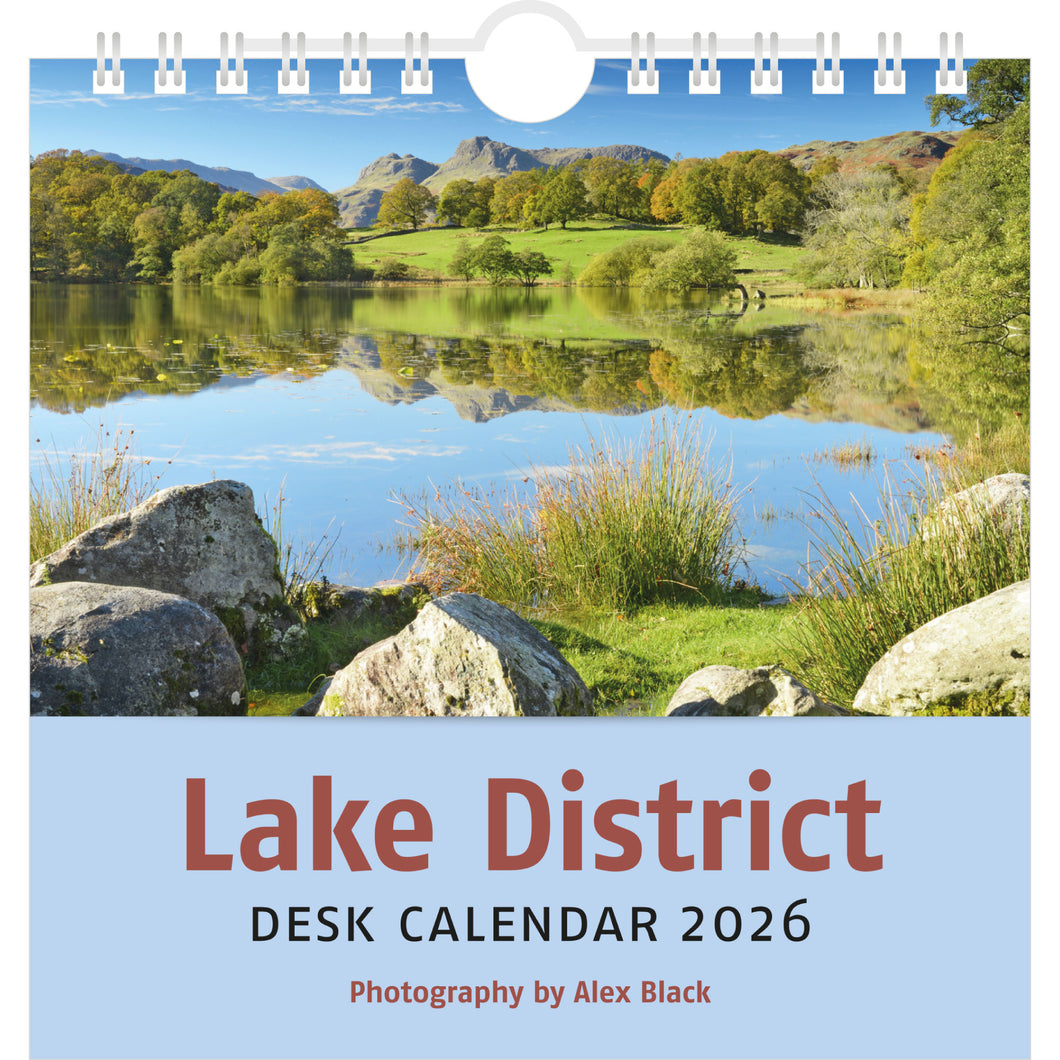 2026 Lake District Desk Calendar – Cover