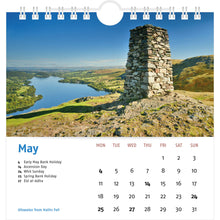 Load image into Gallery viewer, 2026 Lake District Desk Calendar – May
