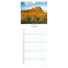Load image into Gallery viewer, Northumberland Images Slimline Calendar 2024 - October
