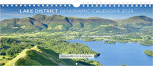 Load image into Gallery viewer, Lake District Panoramic Calendar 2024 - cover
