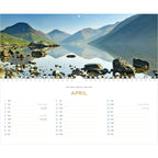 2026 Lake District Panoramic Calendar – April