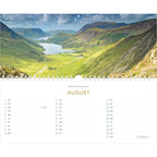 2026 Lake District Panoramic Calendar – August
