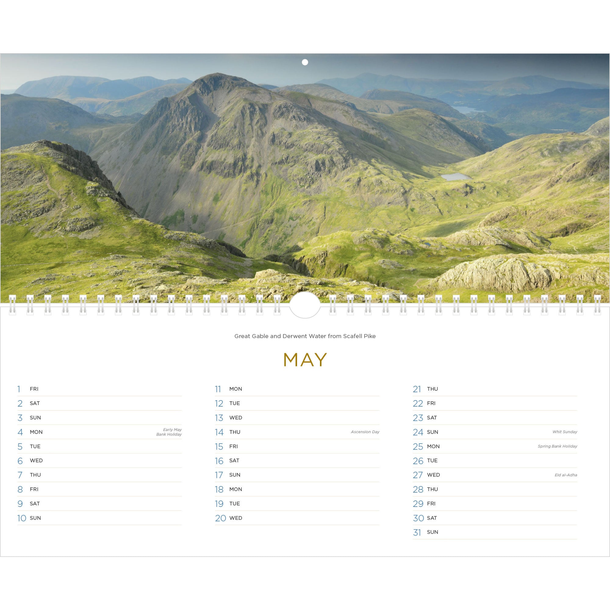 2026 Lake District Panoramic Calendar – CoveMayr