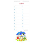 Country Comicals Perpetual Calendar - August