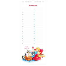 Load image into Gallery viewer, Country Comicals Perpetual Calendar - November
