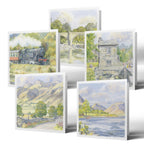 Lake District Watercolours Greetings Cards - Mixed Pack of 10