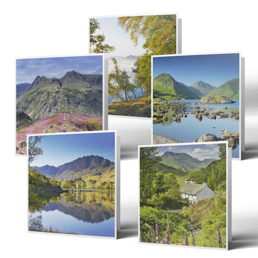 Landmark Photographic Greetings Cards - Mixed Pack of 10