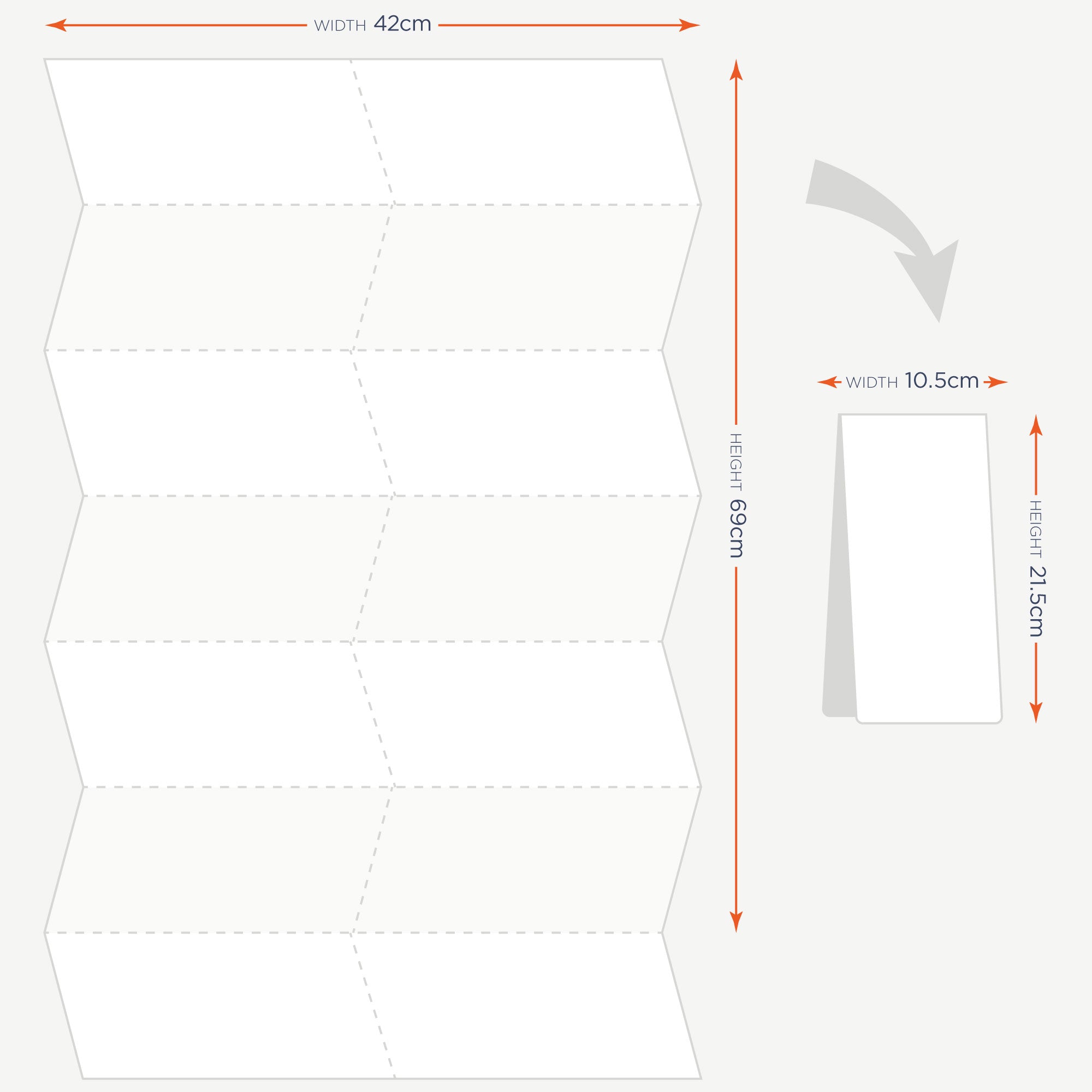 Best Views Lake District Photoguide Lap Map - folded dimensions