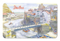 Staithes Watercolour Fridge Magnet - Great Stuff from Cardtoons