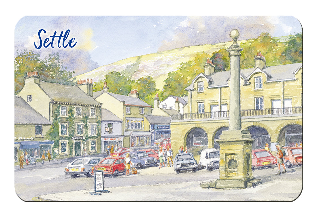 Settle Watercolour Flexible Fridge Magnet - Great Stuff from Cardtoons