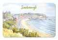 Scarborough Watercolour Fridge Magnet - Great Stuff from Cardtoons