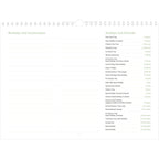 Wordsworth's Lake District Calendar 2027 - Birthdays & Anniversaries Page