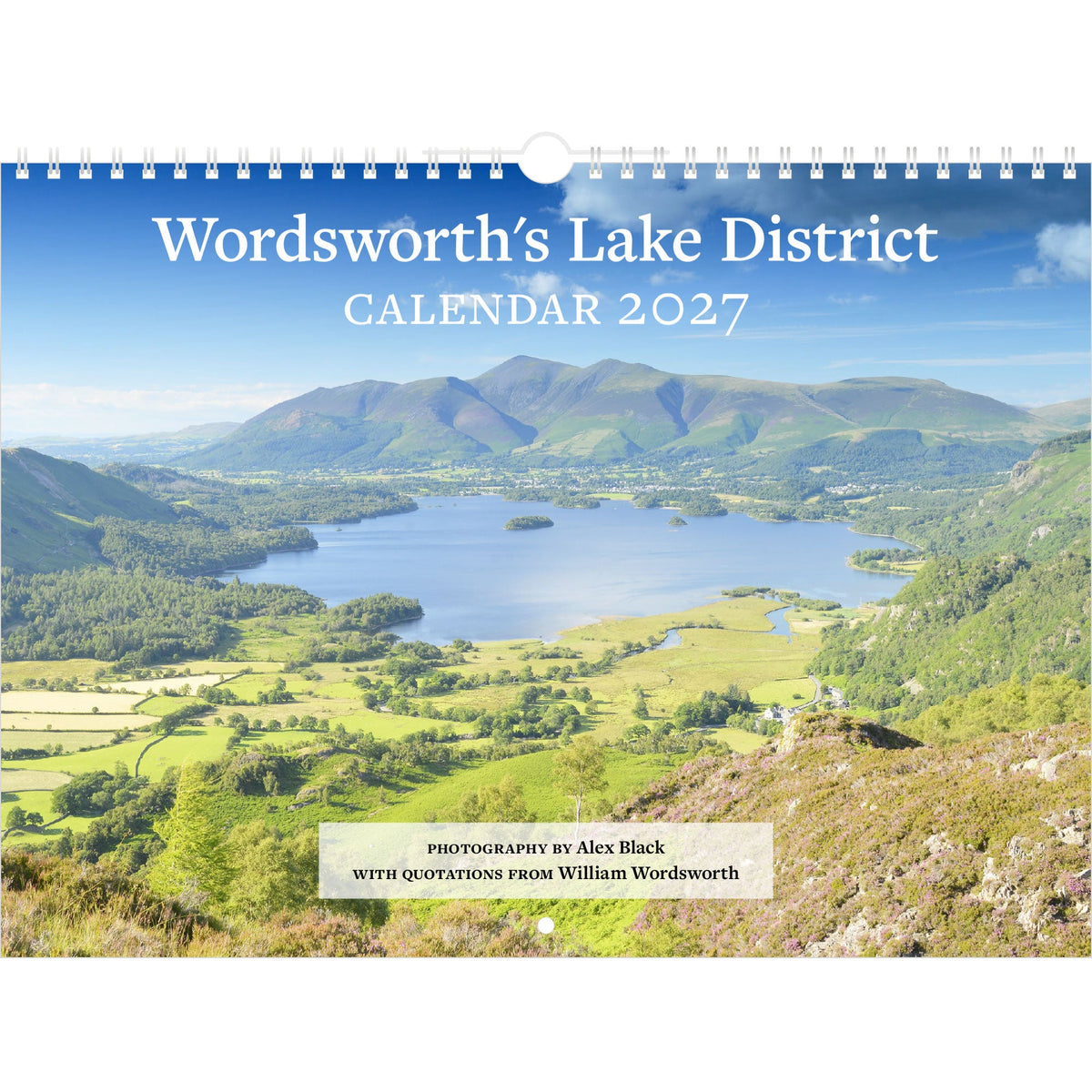 Wordsworth's Lake District Calendar 2027 - Front Cover