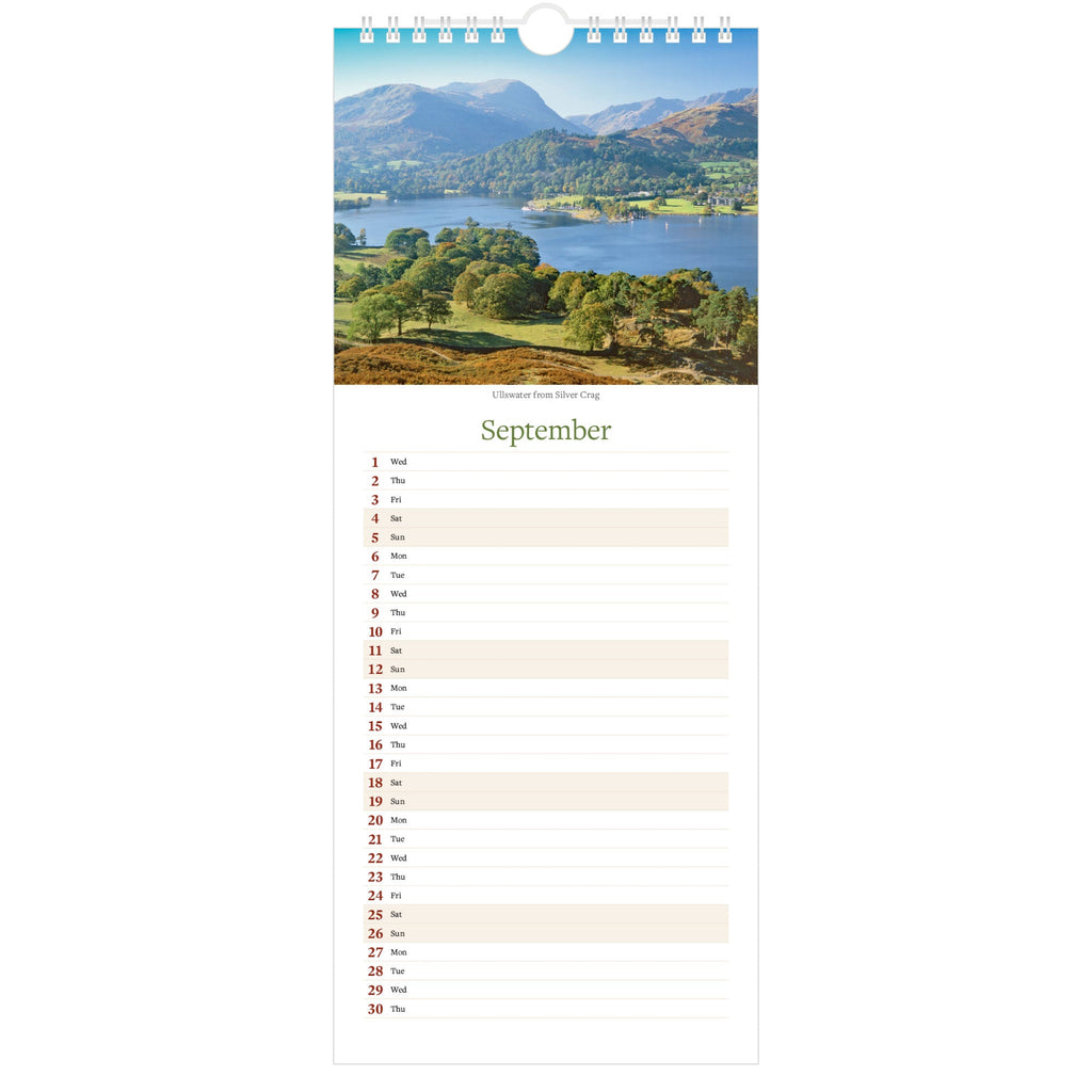 Lake District Images Calendar 2027 - September (Ullswater)
