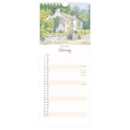 Lake District Watercolours Calendar 2027 - February (Dove Cottage)
