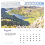 Lake District Desk Calendar 2027 - August (Buttermere)