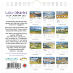 Lake District Desk Calendar 2027 - Back Cover