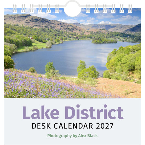Lake District Desk Calendar 2027 - Front Cover