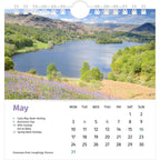 Lake District Desk Calendar 2027 - May (Grasmere)