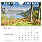 Lake District Desk Calendar 2027 - October (Ullswater)