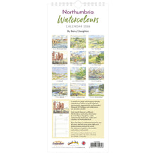 Load image into Gallery viewer, 2026 Northumbria Watercolours Calendar – Back Cover
