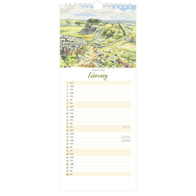 Load image into Gallery viewer, 2026 Northumbria Watercolours Calendar – February
